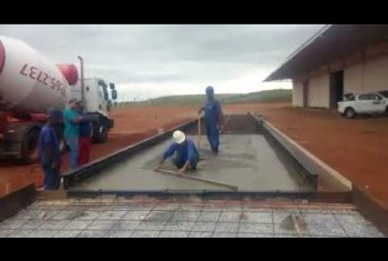 Base para balanças rodoviárias